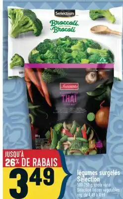 Marché Adonis LÉGUMES SURGELÉS SELECTION | SELECTION FROZEN VEGETABLES offer