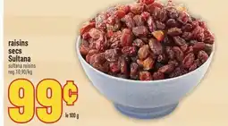 Marché Adonis RAISINS SECS SULTANA | SULTANA RAISINS offer