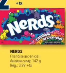 Familiprix NERDS Rainbow candy offer