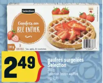 Marché Adonis GAUFRES SURGELÉES SELECTION | SELECTION FROZEN WAFFLES offer