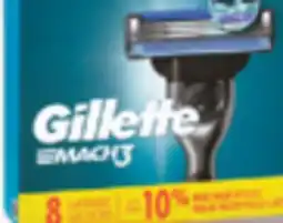 Familiprix Gillette Mach-3 cartridges 8un offer
