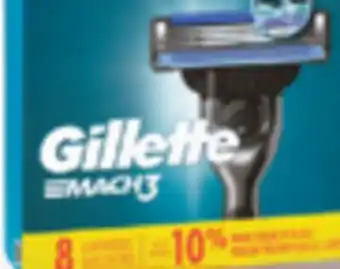 Familiprix Gillette Mach-3 cartridges 8un offer
