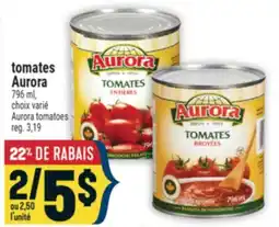Marché Adonis TOMATES AURORA | AURORA TOMATOES offer