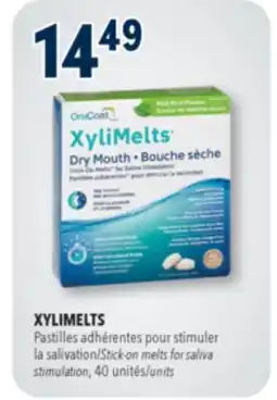Familiprix XYLIMELTS, Stick-on melts for saliva stimulation, 40 units offer