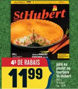 Marché Adonis PÂTÉ AU POULET OU TOURTIÈRE ST-HUBERT offer