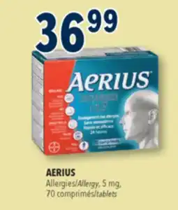 Familiprix Aerius 24h Allergy Relief Tablets offer