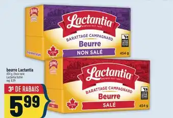 Marché Adonis BEURRE LACTANTIA | LACTANTIA BUTTER offer