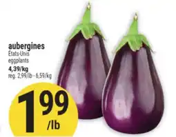 Marché Adonis AUBERGINES | EGGPLANTS offer