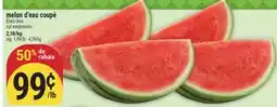 Marché Adonis MELON D'EAU COUPÉ | CUT WATERMELON offer