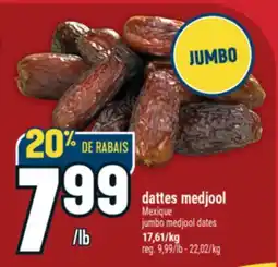 Marché Adonis DATTES MEDJOOL | JUMBO MEDJOOL DATES offer