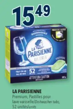 Familiprix La Parisienne Biodégradable automatic dishwasher tabs 52un offer