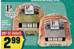 Marché Adonis PREMIÈRE MOISSON PAIN TRANCHÉ | SLICED BREAD offer