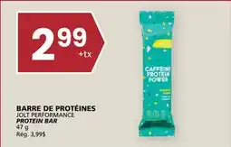 Rachelle-Bery Grocery JOLT PERFORMANCE PROTEIN BAR offer