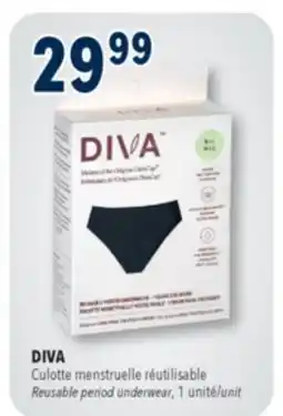 Familiprix DIVA Reusable period underwear, 1 unit offer