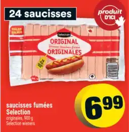 Super C saucisses fumées Selection | Selection wieners offer