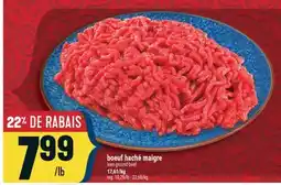 Marché Adonis BOEUF HACHÉ MAIGRE | LEAN GROUND BEEF offer