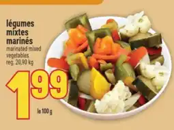 Marché Adonis LÉGUMES MIXTES MARINÉS | MARINATED MIXED VEGETABLES offer