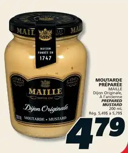 IGA MAILLE PREPARED MUSTARD offer