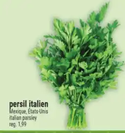 Marché Adonis PERSIL ITALIEN | ITALIAN PARSLEY offer