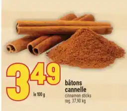 Marché Adonis BÂTONS CANNELLE | CINNAMON STICKS offer