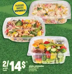 Marché Adonis SALADES PRÉEMBALLÉES | PREPACKED SALADS offer