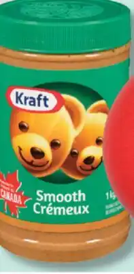 IGA KRAFT PEANUT BUTTER OR HAZELNUT SPREAD offer