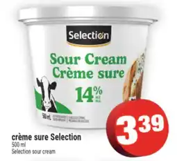 Super C crème sure Selection | Selection sour cream offer