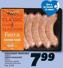 IGA FURCA FRESH SAUSAGES offer