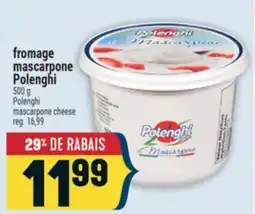 Marché Adonis FROMAGE MASCARPONE POLENGHI | POLENGHI MASCARPONE CHEESE offer