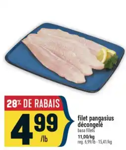 Marché Adonis FILET PANGASIUS DÉCONGELÉ | BASA FILLETS offer