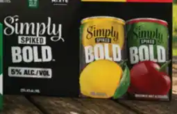 IGA SIMPLY SPIKED ALCOHOLIC MALT BEVERAGE offer