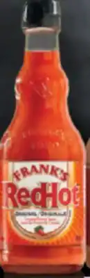 IGA FRANK'S REDHOT SAUCE offer