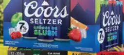 IGA COORS SELTZER ALCOHOLIC MALT BEVERAGE offer