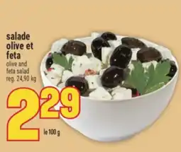Marché Adonis SALADE OLIVE ET FETA | OLIVE AND FETA SALAD offer