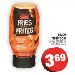 Super C Sauce Irrésistible | Irrésistible sauce offer