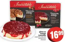 Super C gâteau au fromage Irrésistible | Irrésistible frozen cheesecake offer