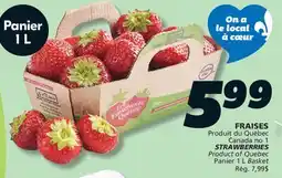 IGA STRAWBERRIES offer