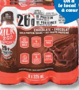 IGA LAIT'S GO SPORT offer