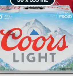 IGA COORS LIGHT BEER offer