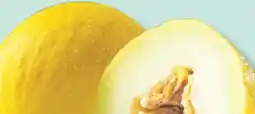 IGA CANARY, PICASSO, SANTA CLAUS, HONEYDEW, HAMI OR ORANGE-FLESH MELON offer