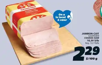 IGA GASPÉSIEN COOKED HAM offer