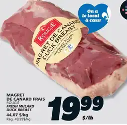 IGA ROUGIÉ FRESH MULARD DUCK BREAST offer