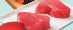 IGA FROZEN OR THAWED TUNA STEAKS OR FRESH ATLANTIC SALMON STEAK offer