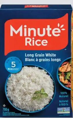 IGA MINUTE RICE offer
