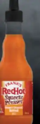 IGA FRANK'S RED HOT SAUCE offer