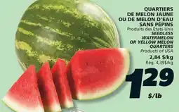 IGA SEEDLESS WATERMELON offer