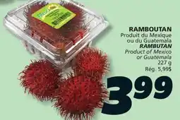 IGA RAMBUTAN offer