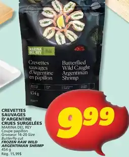 IGA MARINA DEL REY FROZEN RAW WILD ARGENTINIAN SHRIMP offer