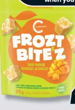 IGA COMPLIMENTS FROZEN TREATS offer