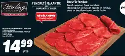 IGA STERLING SILVER FRESH BEEF FOR CHINESE FONDUE offer
